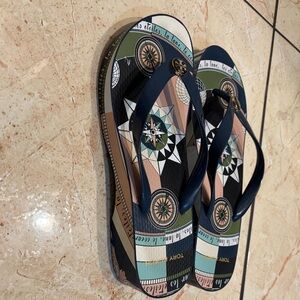 Tory Burch Multicolor Geometric Design